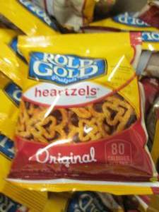 case of rold gold heartzels 40 bags...