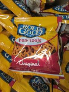 case of rold gold heartzels 40 bags...