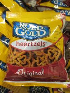 case of rold gold heartzels 40 bags...