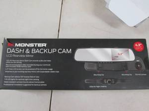 monster dash and backup camera powe...