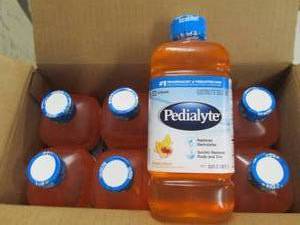 case of 833.8floz bottles of pedia...