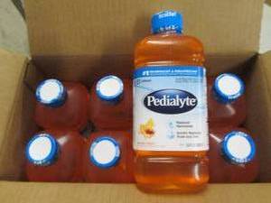 case of 833.8floz bottles of pedia...