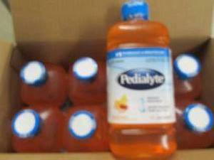 case of 833.8floz bottles of pedia...