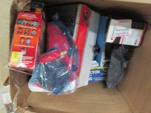 box of printer paper ,cups and othe...