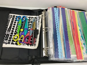 Scrapbooking Supplies Binder