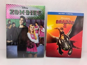 Disney Zombies DVD  How to Train Your Dragon 2 Blue-Ray