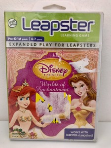 Disney Princess Worlds of Enchantment - Leapfrog Leapster