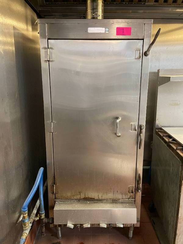 Belle Plaine RESTAURANT Liquidation MEAT SMOKER, Buffet Lines, WOK