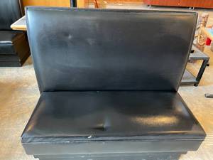 lot 13 image: Single Sided Restaurant Bench Seating