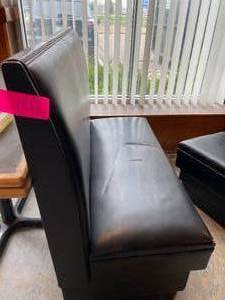 lot 14 image: Single Sided Restaurant Bench Seating