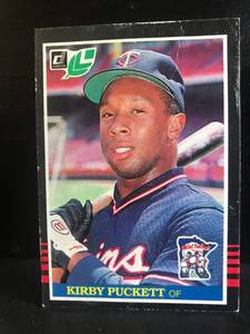 lot 49 image: Kirby Puckett RC 1985 Donruss