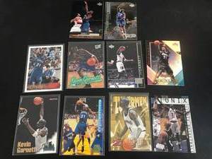 lot 56 image: 10 Different Kevin Garnett Cards