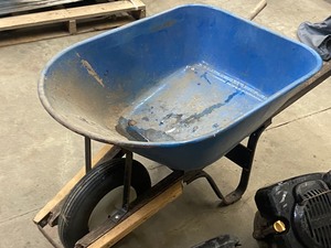lot 5-S image: Wheel Barrow & Lawn Mower Engines