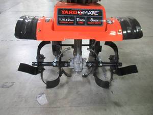 lot 23 image: Yardmate 21 in. 173 cc Gas Front Tine Tiller YFTT173