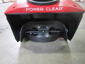 lot 36 image: Toro Power Clear 821 QZE 21 in. 252 cc Single-Stage Self Propelled Gas Snow Blower with Electric Start 38757