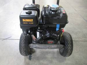 lot 41 image: Dewalt 4400 PSI at 4.0 GPM Gas Pressure Washer Powered by Honda with AAA Triplex Pump DXPW4440