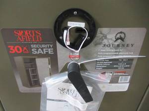 lot 220 image: Sports Afield Journey Series 30-Gun Non-Fire Rated Safe with Electronic Lock SA5524J