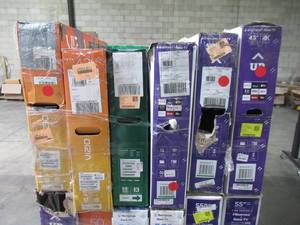 lot 3 image: UNTOUCHED Wholesale Pallet of 40 43 50 & 55 Smart Ultra HD TVs - $ 3,719.86 RETAIL VALUE