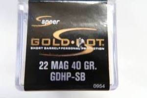 GOLD DOT AMMO