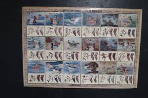 METAL NORTH AMERICAN DUCKS SIGN