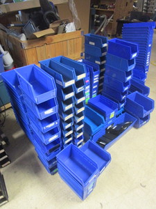 AKRO, AKRO-STYLE BINS, COLOR BLUE