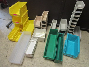 AKRO, AKRO-STYLE BINS, ASSTRD. SIZES, COLORS