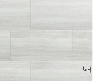 lot 64 image: MSI White Ocean 12 in. x 24 in. Rigid Core Luxury Vinyl Tile Flooring (19.37 sq. ft.  case)