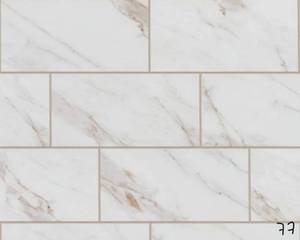 lot 77 image: MARAZZI Sanden Calacatta Gold Marble Matte 12 in. x 24 in. Glazed Porcelain Floor and Wall Tile (15.6 sq. ft.Case)