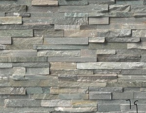 lot 79 image: MSI  SIERRA BLUE Sierra Blue Ledger Panel 6 in. x 24 in. Natural Quartzite Wall Tile (18 cases)