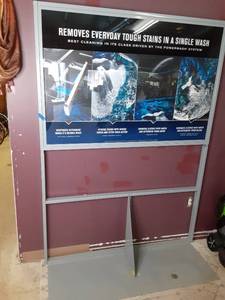 Large Display Sign Metal Frame With...
