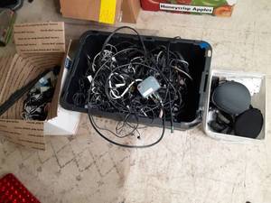 Electronics & Power Cords, & Tote o...