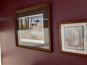(2) Wall Art Pieces See Photos...