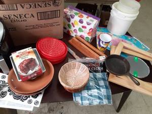 Power Air Fryer, Plastic Buckets, &...