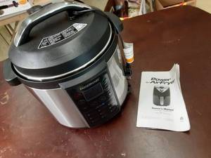Power Air Fryer With Instructions ...