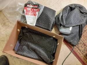Box of Moving Blankets Appear to b...