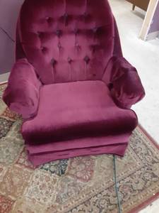 Red Side Chair Great Shape...
