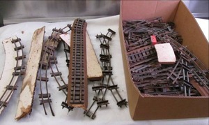 Model Train Track Pieces See Photo...