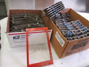 Box of Model Railroad Track See Ph...