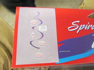 (144 pc.) Happy Birthday Spiral Mob...