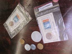 Buffalo Nickel & Illinois Stamp...