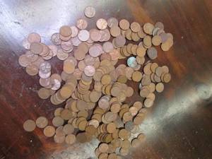 275 Lincoln Pennies...