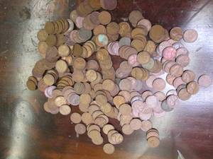 250 Wheat Pennies...
