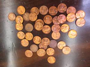 Shiny New Looking Wheat Pennies...
