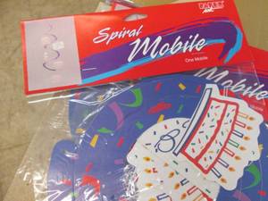 (240 pc.) Happy Birthday Spiral Mob...