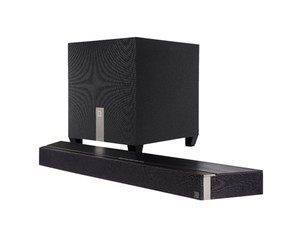lot 8 image: NEW Definitive Technology Studio 3D Mini Sound Bar with Speakers