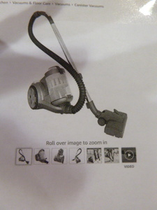 lot 21 image: NEW Black & Decker Canister Vacuum