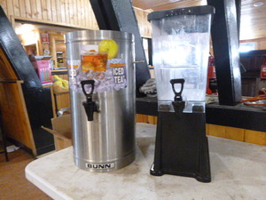 lot 56 image: Iced Tea and Juice Dispensers