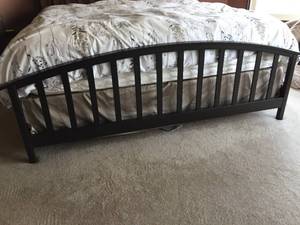Metal King Size Head Board, Foot Board and Bed Frame