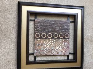Two 2D Framed Art Pieces by Star Creations