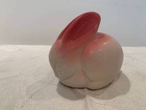 lot 66 image: Van Briggle Bunnies